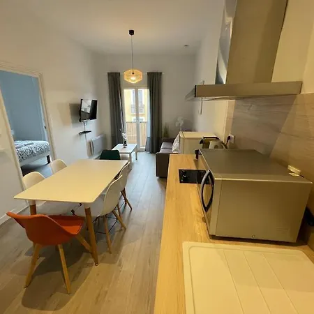 Cosy & Clim Parfait Jusqu'a 6 Voyageurs Bus Gare Shopping Centre Apartamento